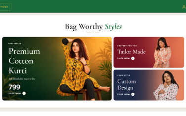 Cotton — e-commerce website built by Jhilik Kumar Das